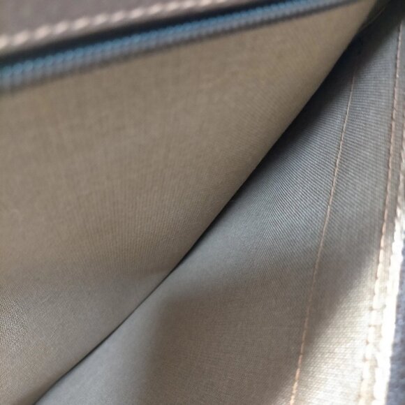 Vintage Gucci Sherry Line Brown PVC Clutch Bag mon250-101425 - Picture 13 of 16